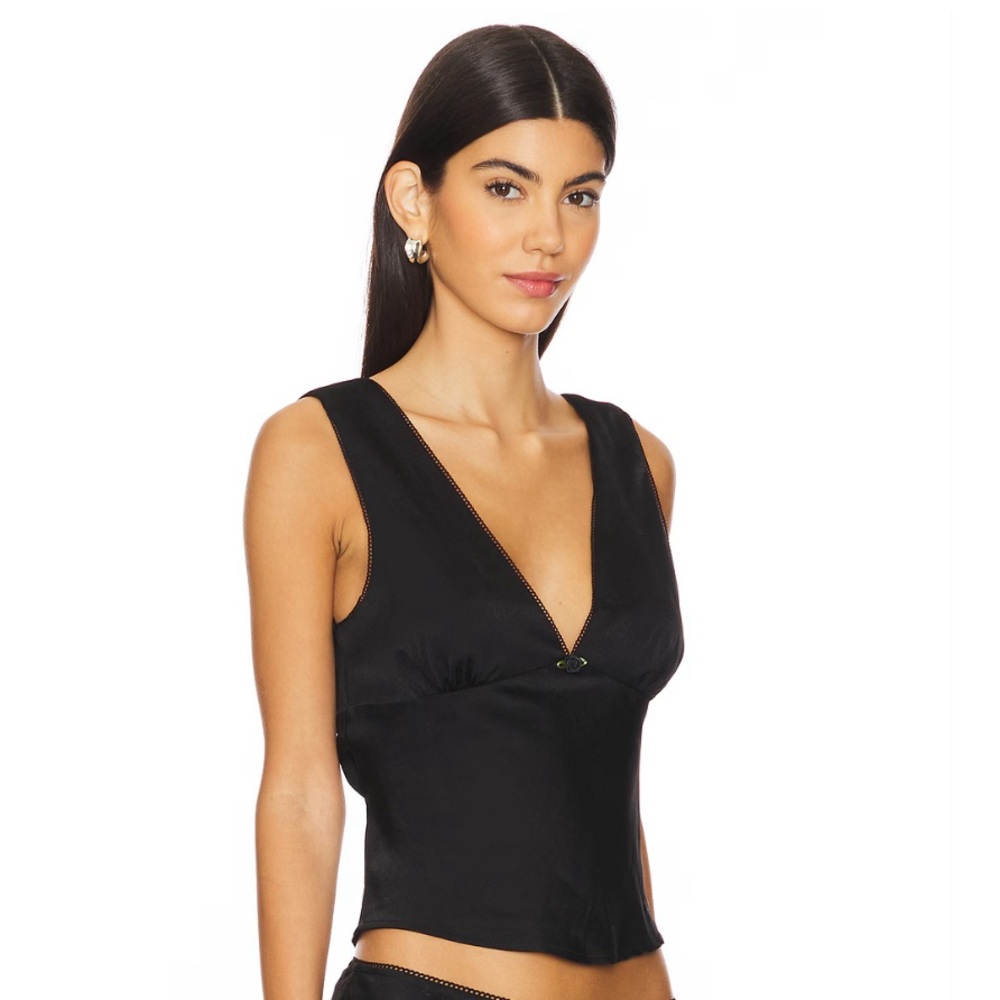 Cecilia Top in Black Nia Revolve Size S